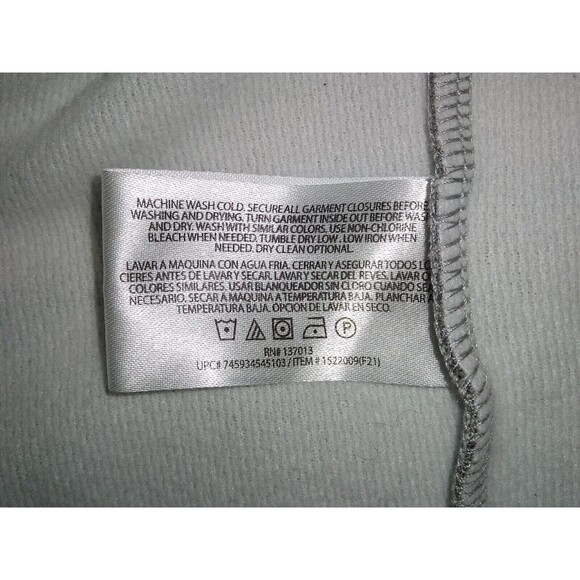 ORVIS Men’s Gray & Blue Bonded Mesh Full Zip Jacket, Size Large - Picture 7 of 8